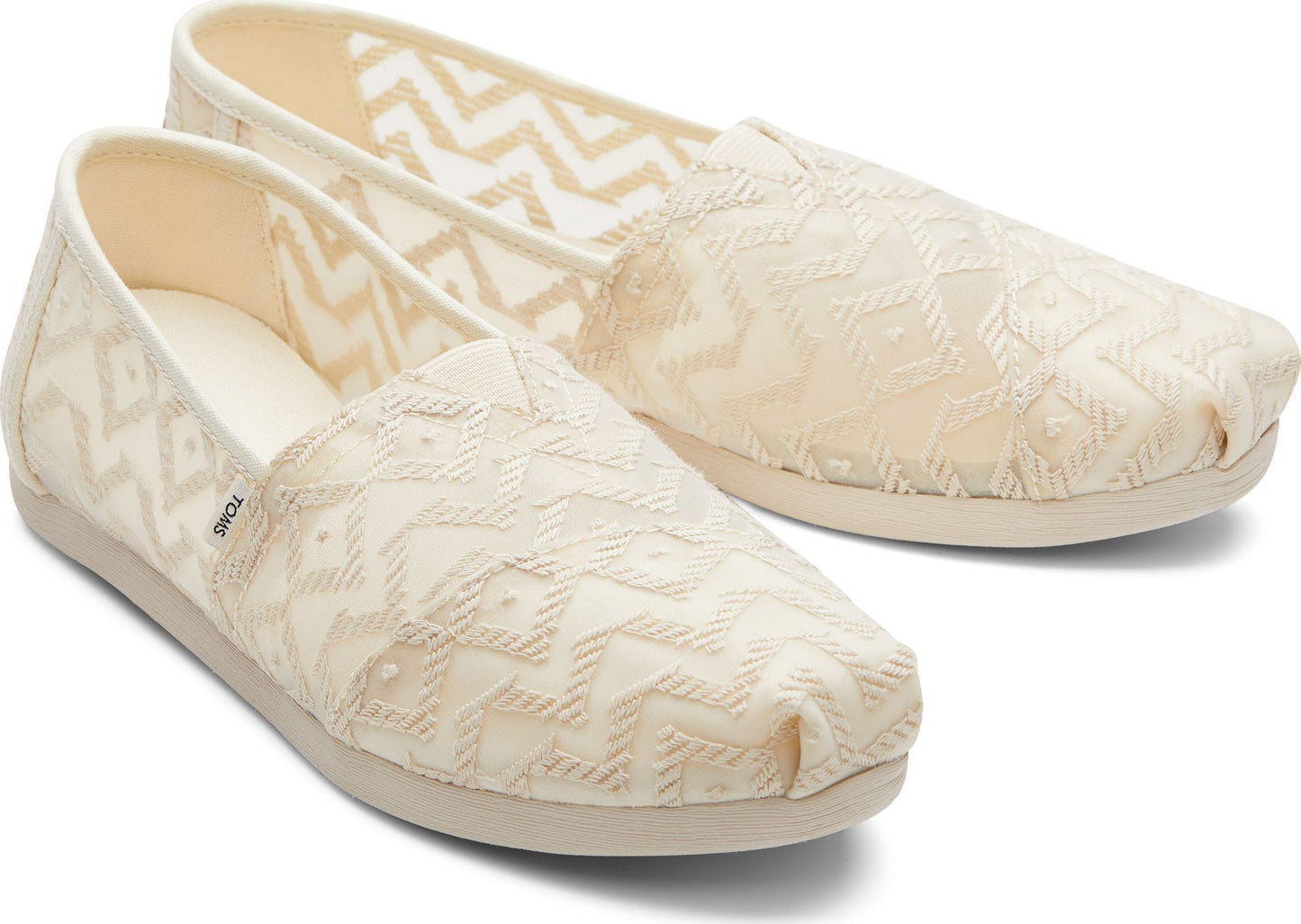 TOMS Chevron Lace Women's Alpargata