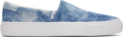 TOMS Washed Denim Women Alpargata Fenix Slip On