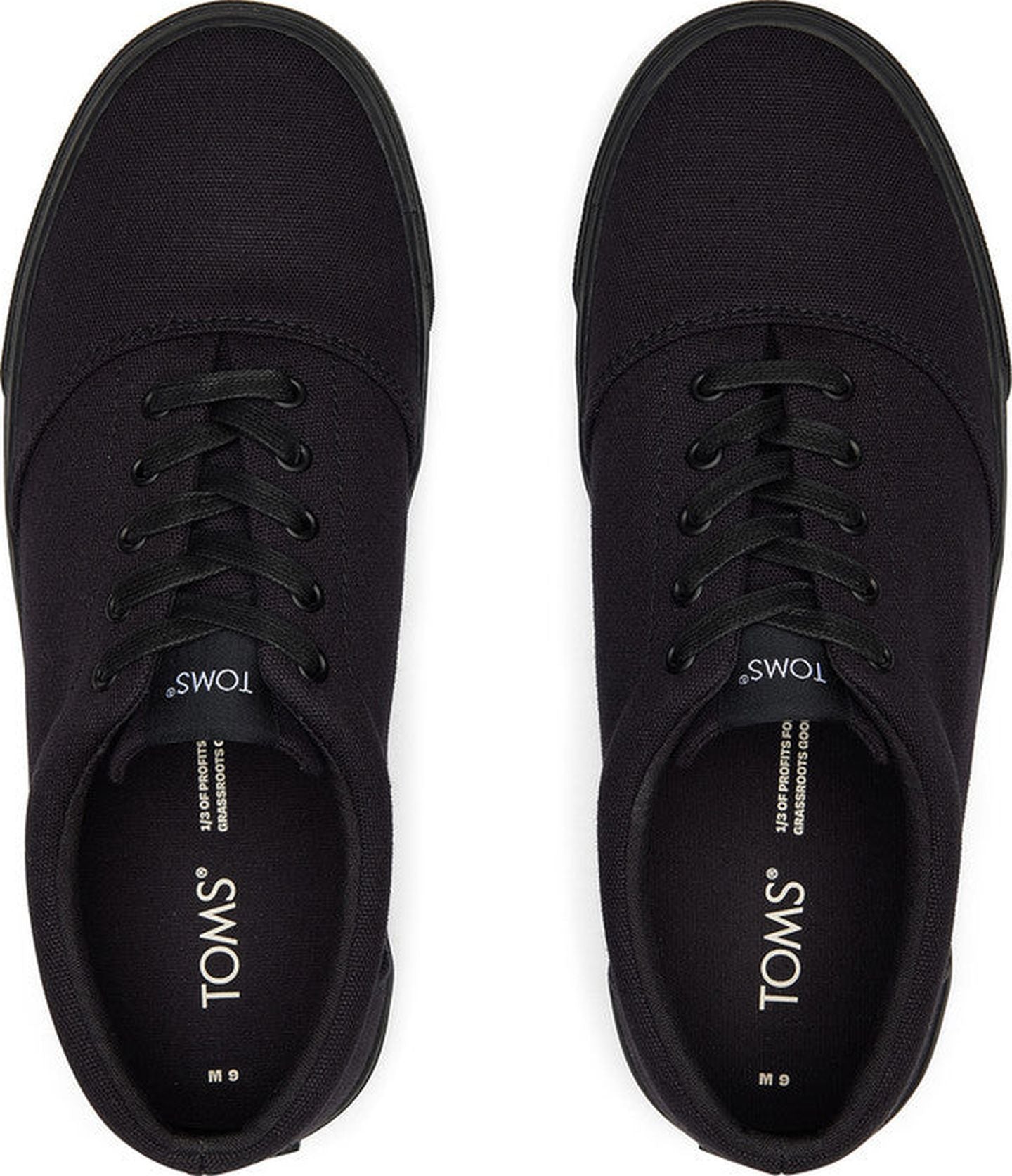 TOMS Canvas Men's Lace Up Sneaker