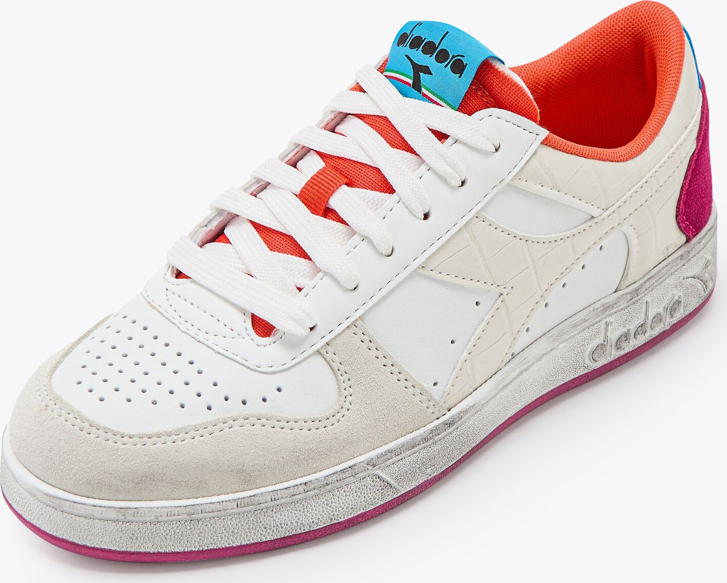 DIADORA Magic Basket Low Croco Wn